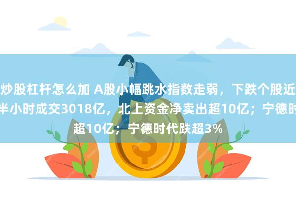 炒股杠杆怎么加 A股小幅跳水指数走弱，下跌个股近2500只！半小时成交3018亿，北上资金净卖出超10亿；宁德时代跌超3%